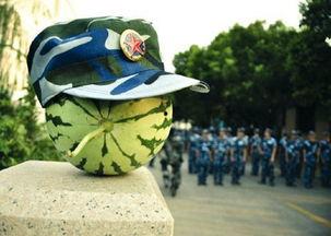 学生军训吃瓜群众,吃瓜群众围观学生吃瓜趣事