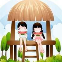 卖瓜吃瓜微信情侣头像