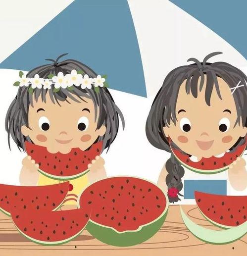 卖瓜吃瓜微信情侣头像