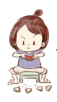 蒙眼吃瓜图片,吃瓜群众的趣味盛宴